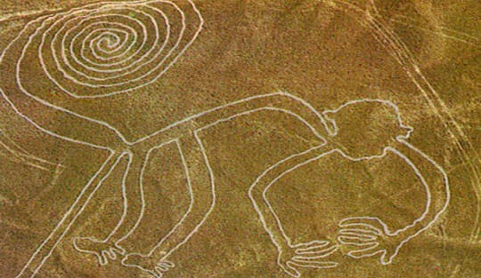 Nazca lines in Ica, Perú